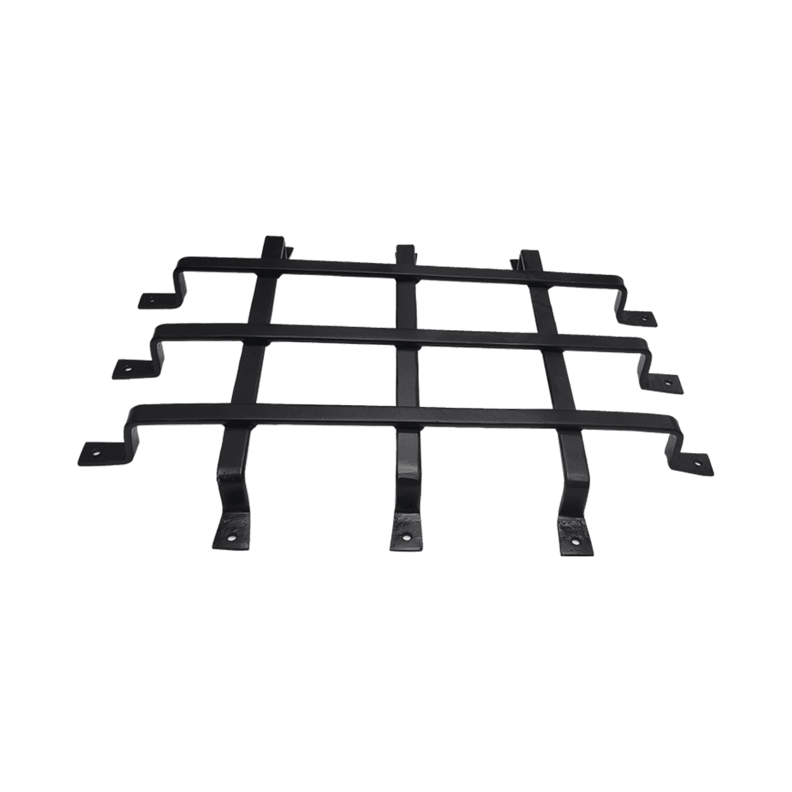 Grille de porte Speakeasy en fer carré design 104