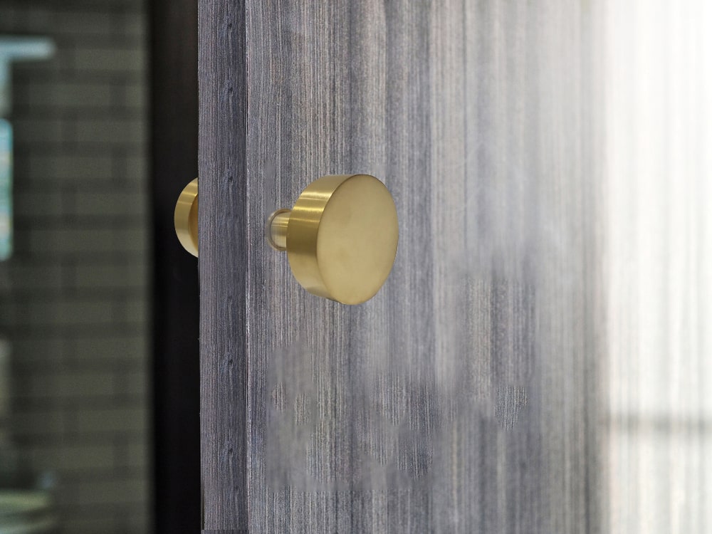 Door Knob Round 2” Stainless Steel, 304 Grade - Shower / Glass Door