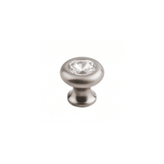 Hayley Crystal Knob Clear 1-3/16 Inch