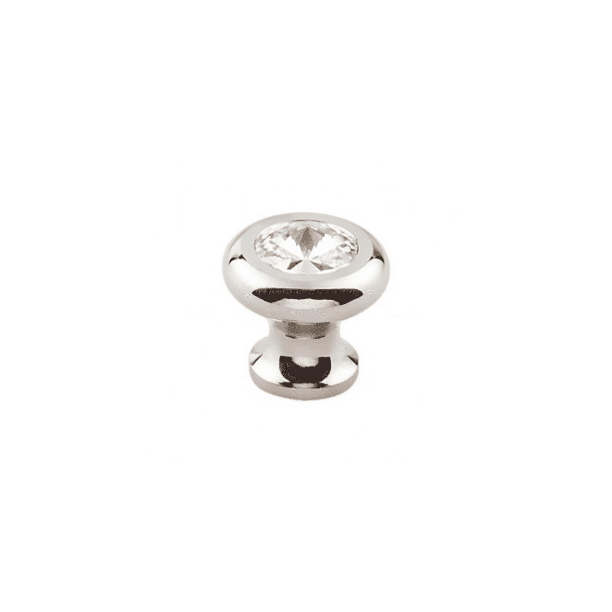 Hayley Crystal Knob Clear 1-3/16 Inch