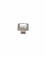 Legacy Crystal Square Knob 1 5/16 Inch
