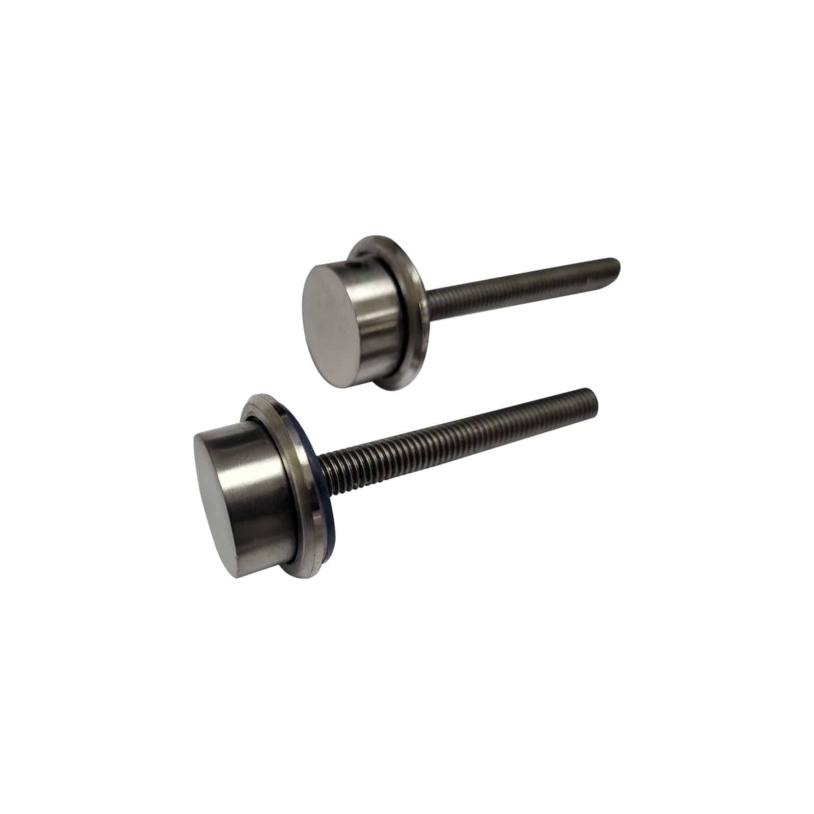 Boulons longs avec embouts : acier inoxydable 304 (lot de 2)