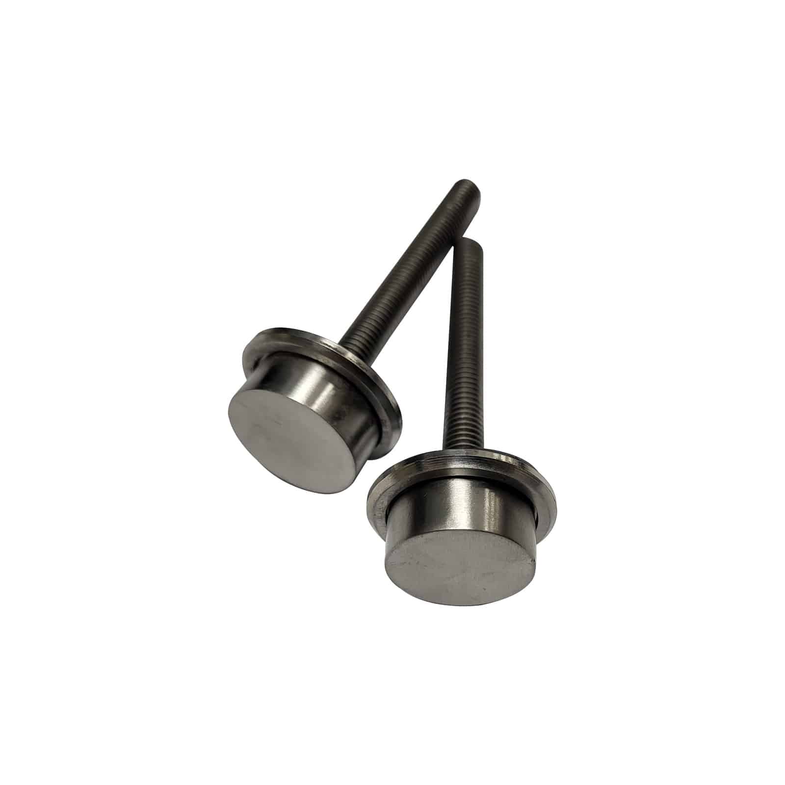 Boulons longs avec embouts : acier inoxydable 304 (lot de 2)