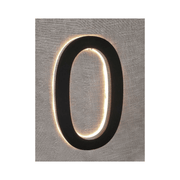 Numéros de maison modernes rétroéclairés à LED de 8 pouces, Prima 0 à 9
