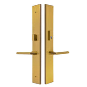 Multi point lock trim set Brass 18″x2.5″ Milano Satin Brass