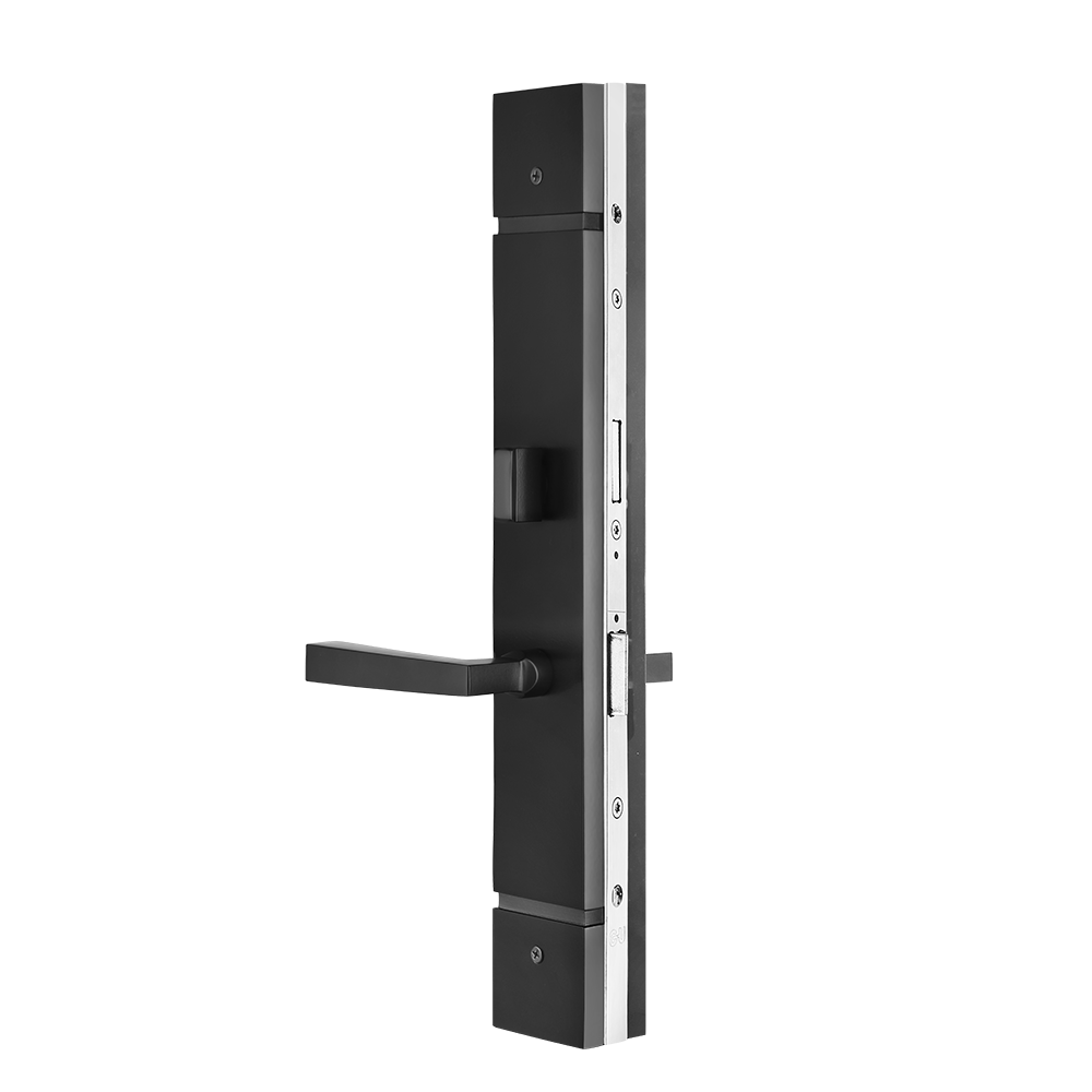 Multi point lock Trim set Brass 18"x2.5" Verona Black Matte