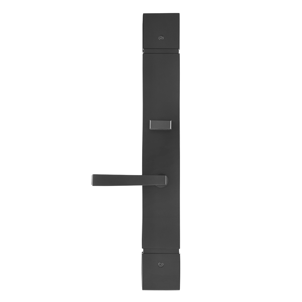 Multi point lock Trim set Brass 18"x2.5" Verona Black Matte
