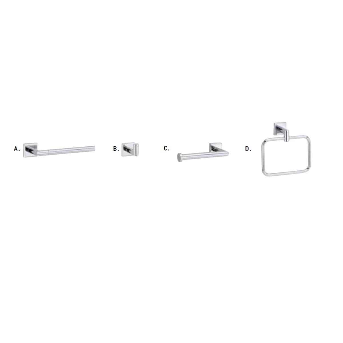 Anneau porte-serviettes Taymor Naples