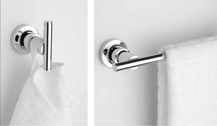 Taymor Northern Lights Towel Bar Polished Chrome