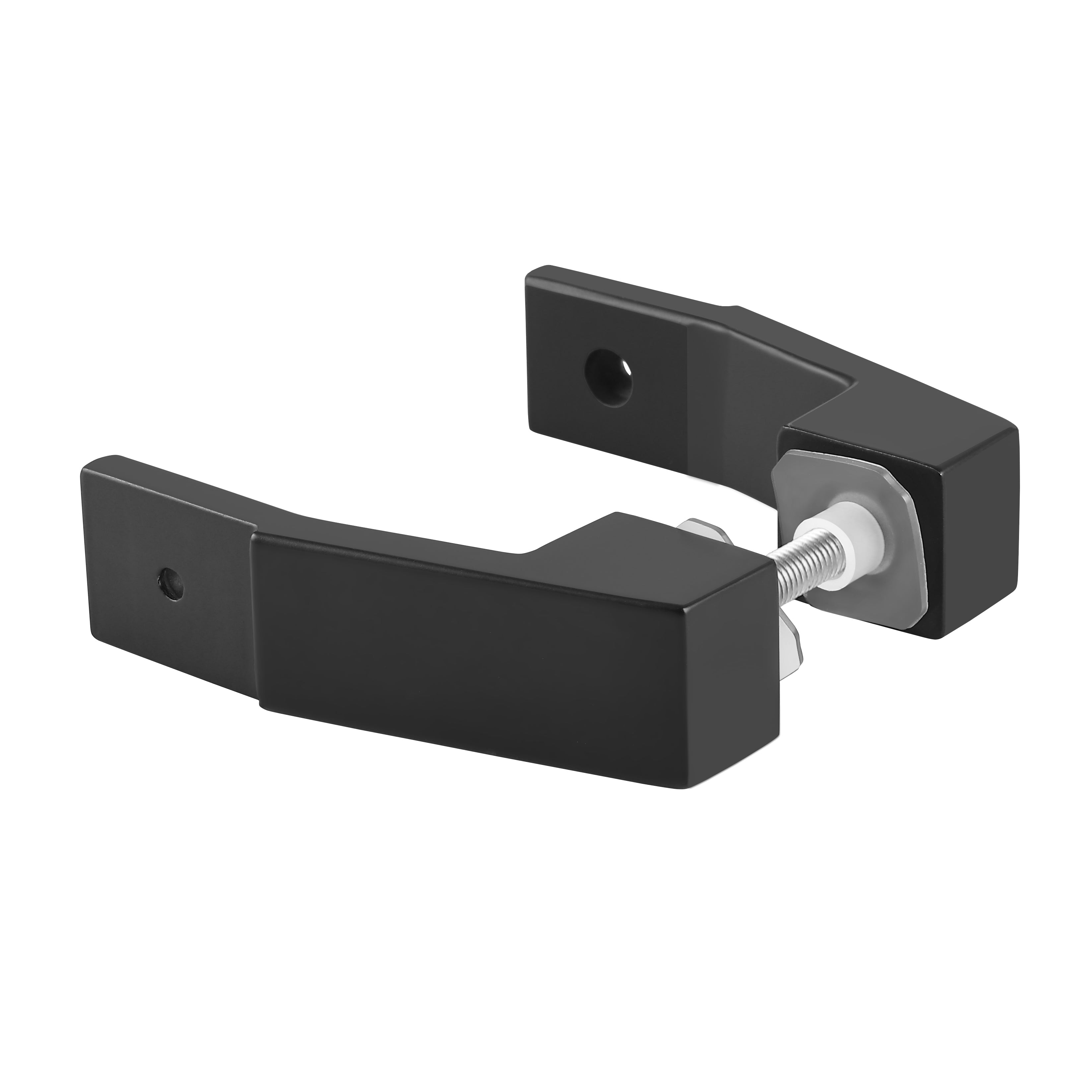 Offset Mount Mid-Post Attachment – for Rectangle Ladder Pulls Stainless Steel 304 Black (2pairs)