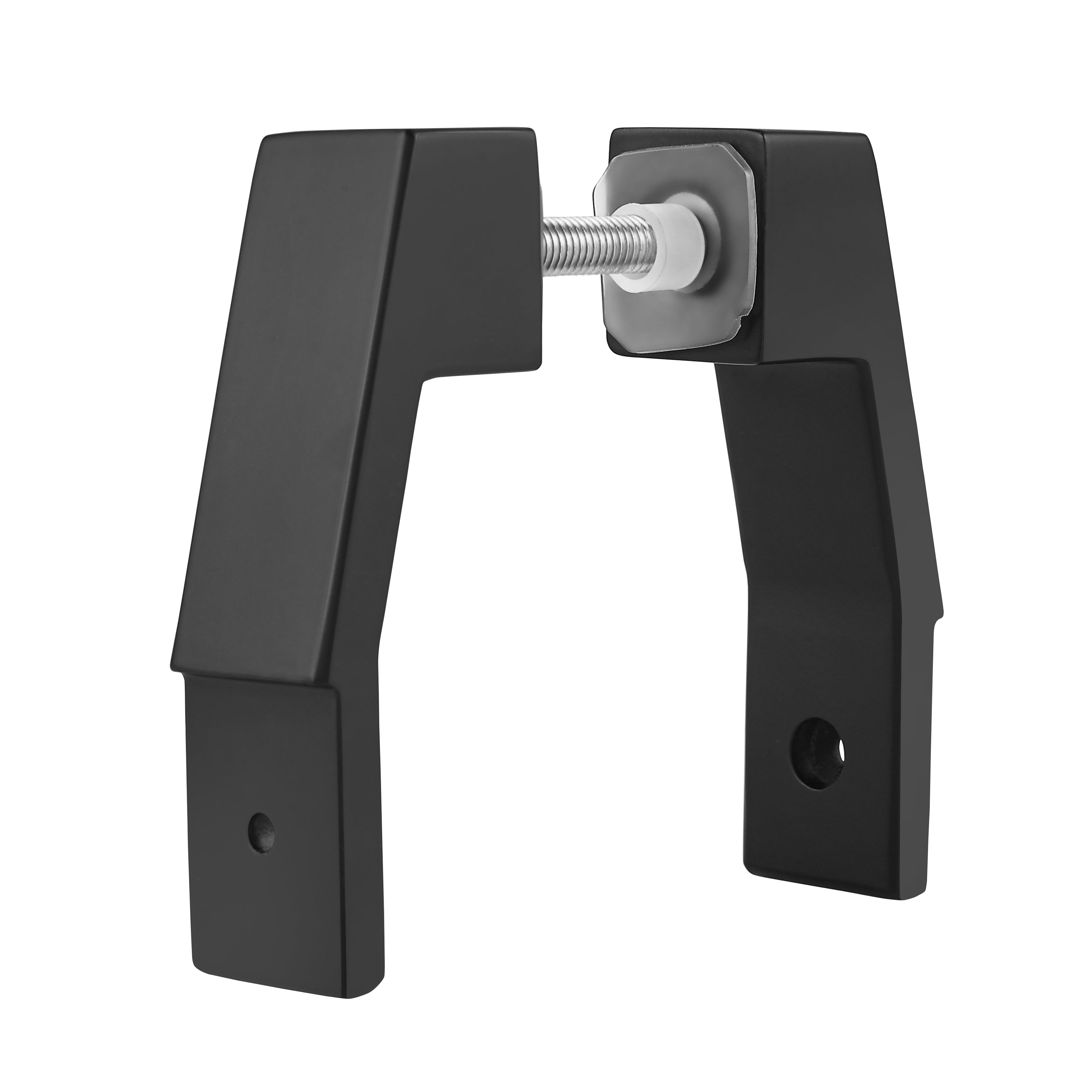 Offset Mount Mid-Post Attachment – for Rectangle Ladder Pulls Stainless Steel 304 Black (2pairs)
