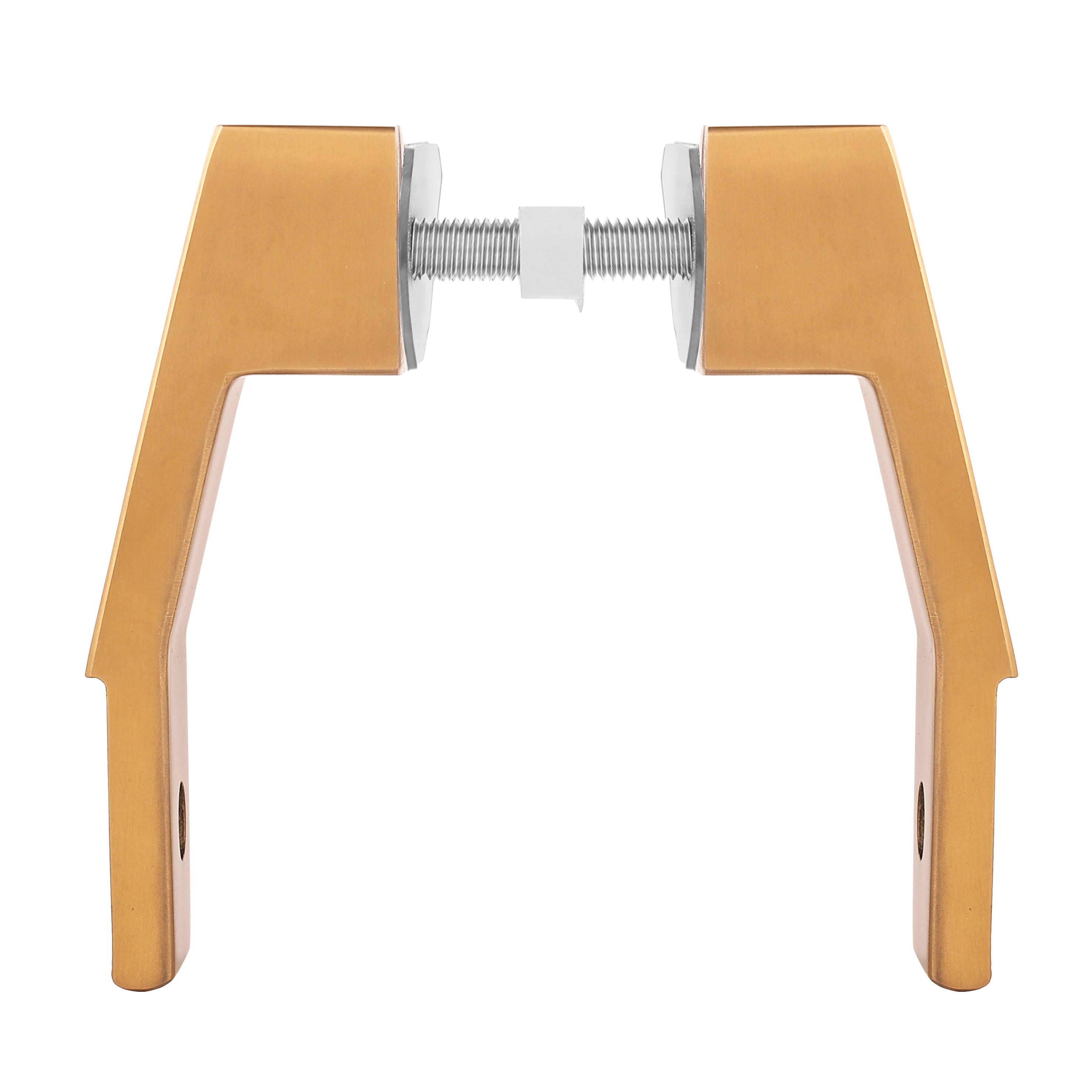 Offset Mount Mid-Post Attachment – for Rectangle Ladder Pulls Stainless Steel 304 PVD Gold (2pairs)
