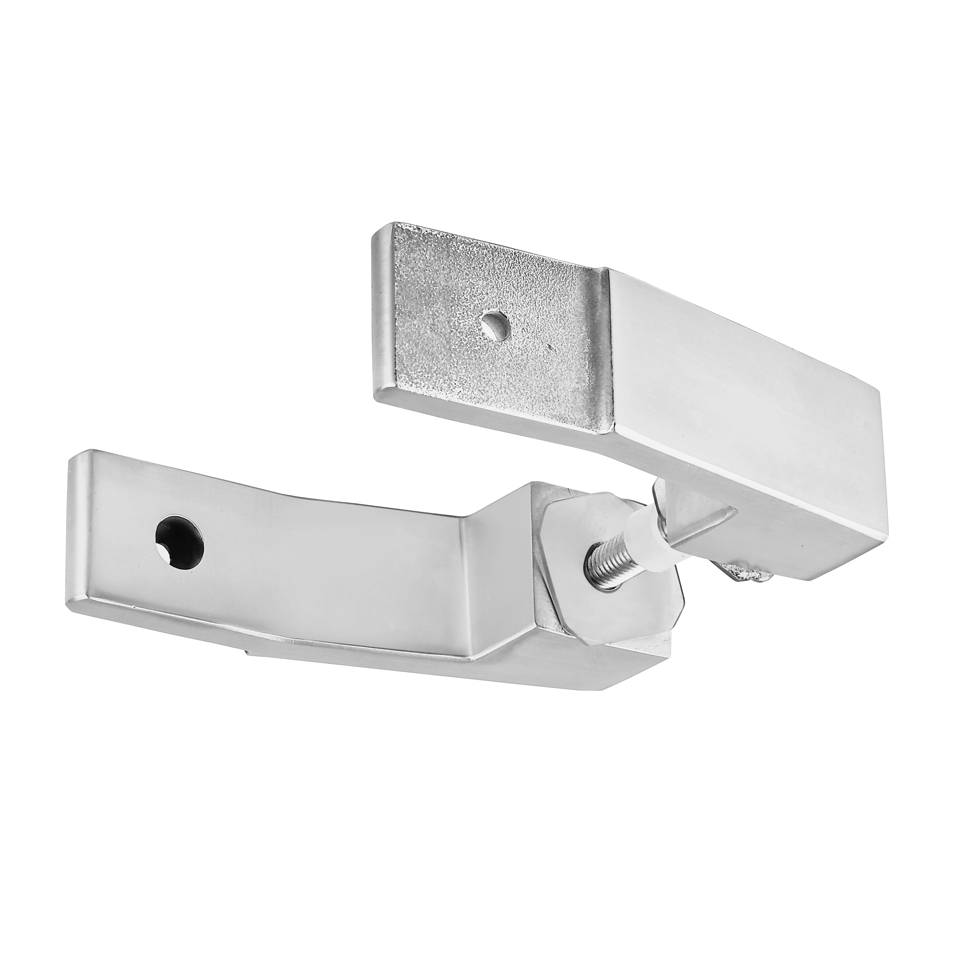 Offset Mount Mid-Post Attachment – for Rectangle Ladder Pulls Stainless Steel 304 Satin Steel (2pairs)