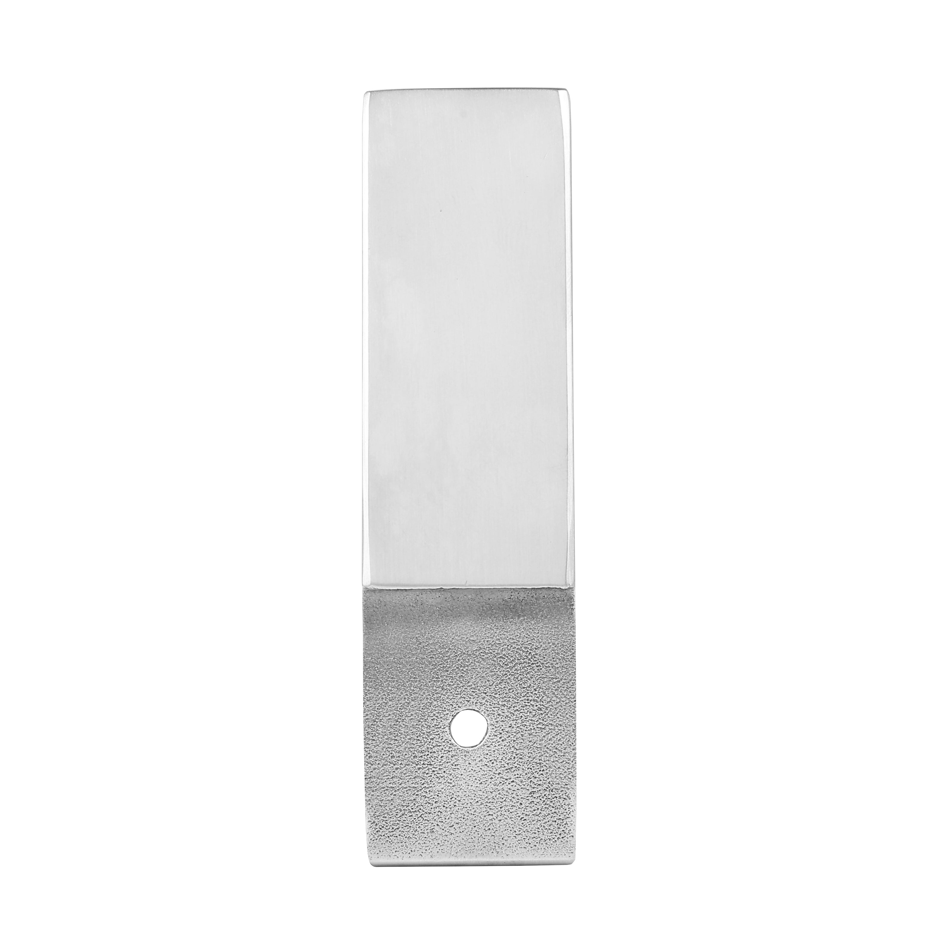 Offset Mount Mid-Post Attachment – for Rectangle Ladder Pulls Stainless Steel 304 Satin Steel (2pairs)