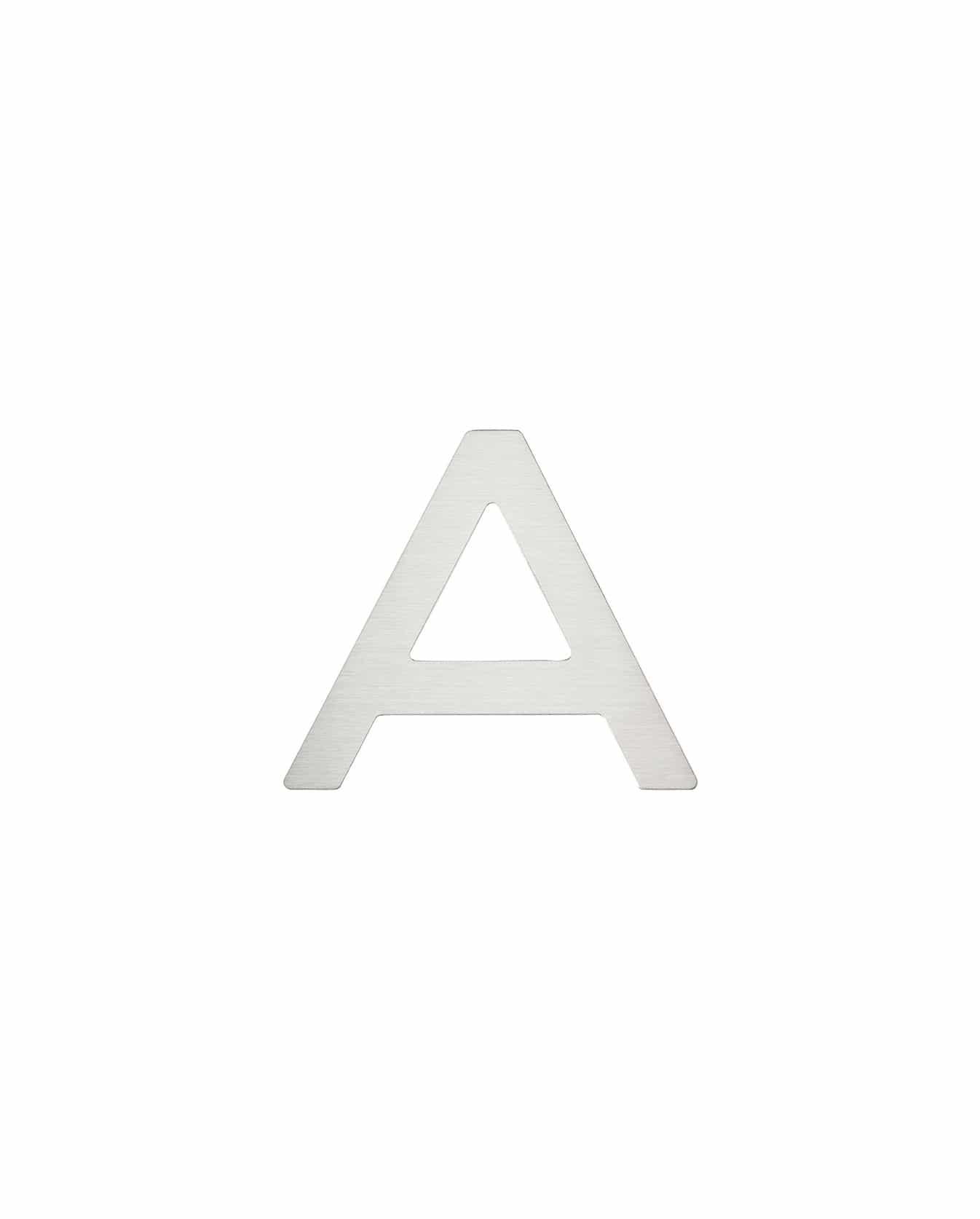 Paragon Letter A Stainless Steel | Prima Decorative Hardware - Prima ...