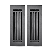 Cast Aluminum Floor Register Size 3″ X 10″ VR109 Pack of 2