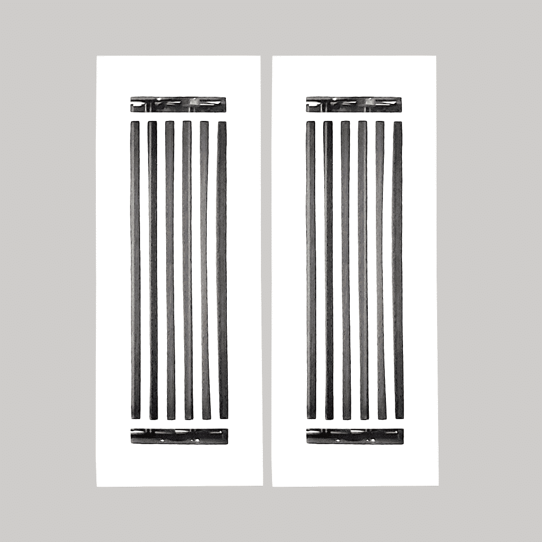 Cast Aluminum Floor Register Size 3″ X 10″ VR109 Pack of 2