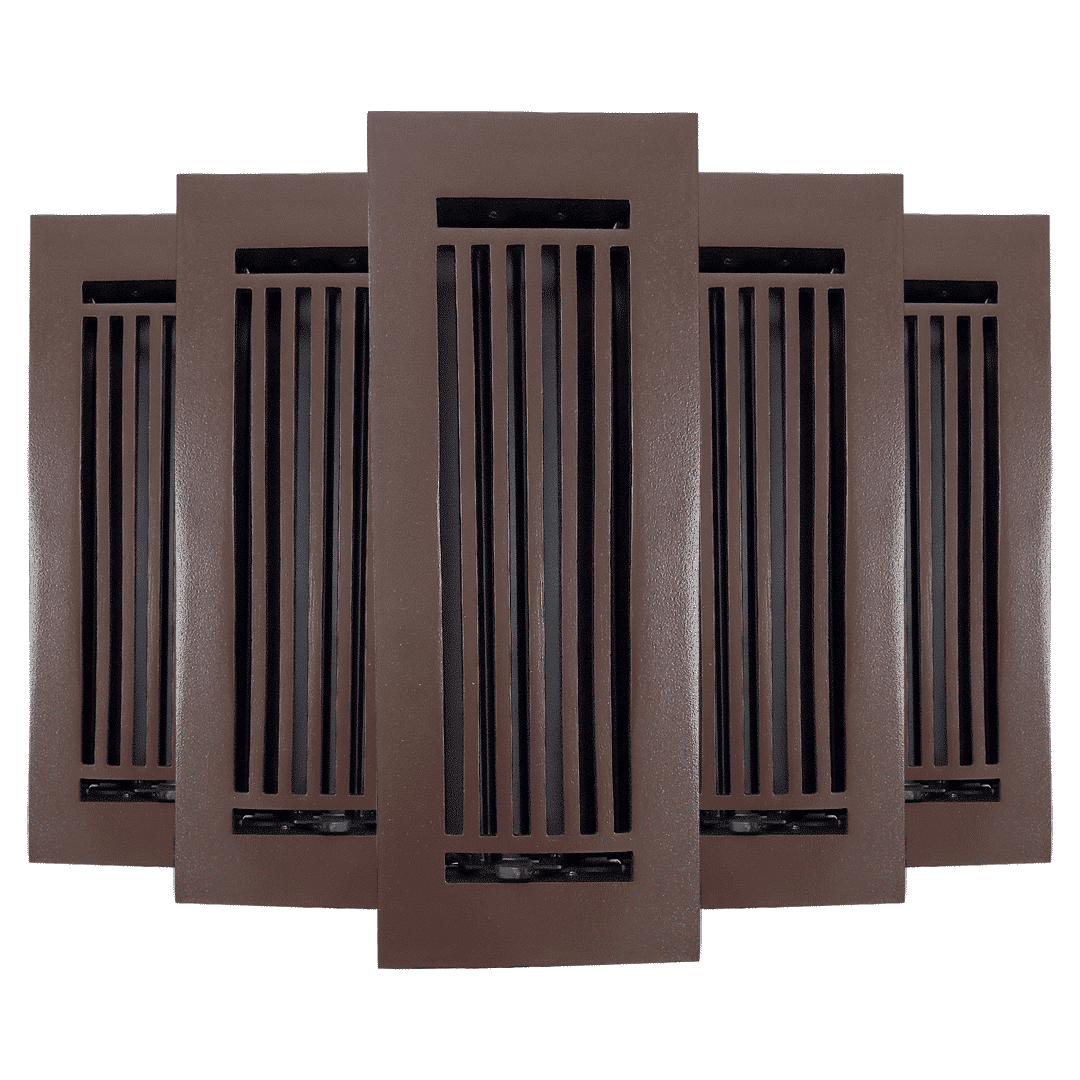 Cast Aluminum Floor Register Size 3″ X 10″ VR109 Pack of 5