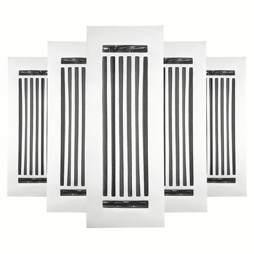 Cast Aluminum Floor Register Size 3″ X 10″ VR109 Pack of 5