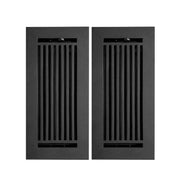 Cast Aluminum Floor Register Size 4" X 10" VR109 Pack of 2