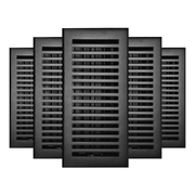 Cast Aluminum Floor Register Size 4" X 10" VR102 Pack of 5