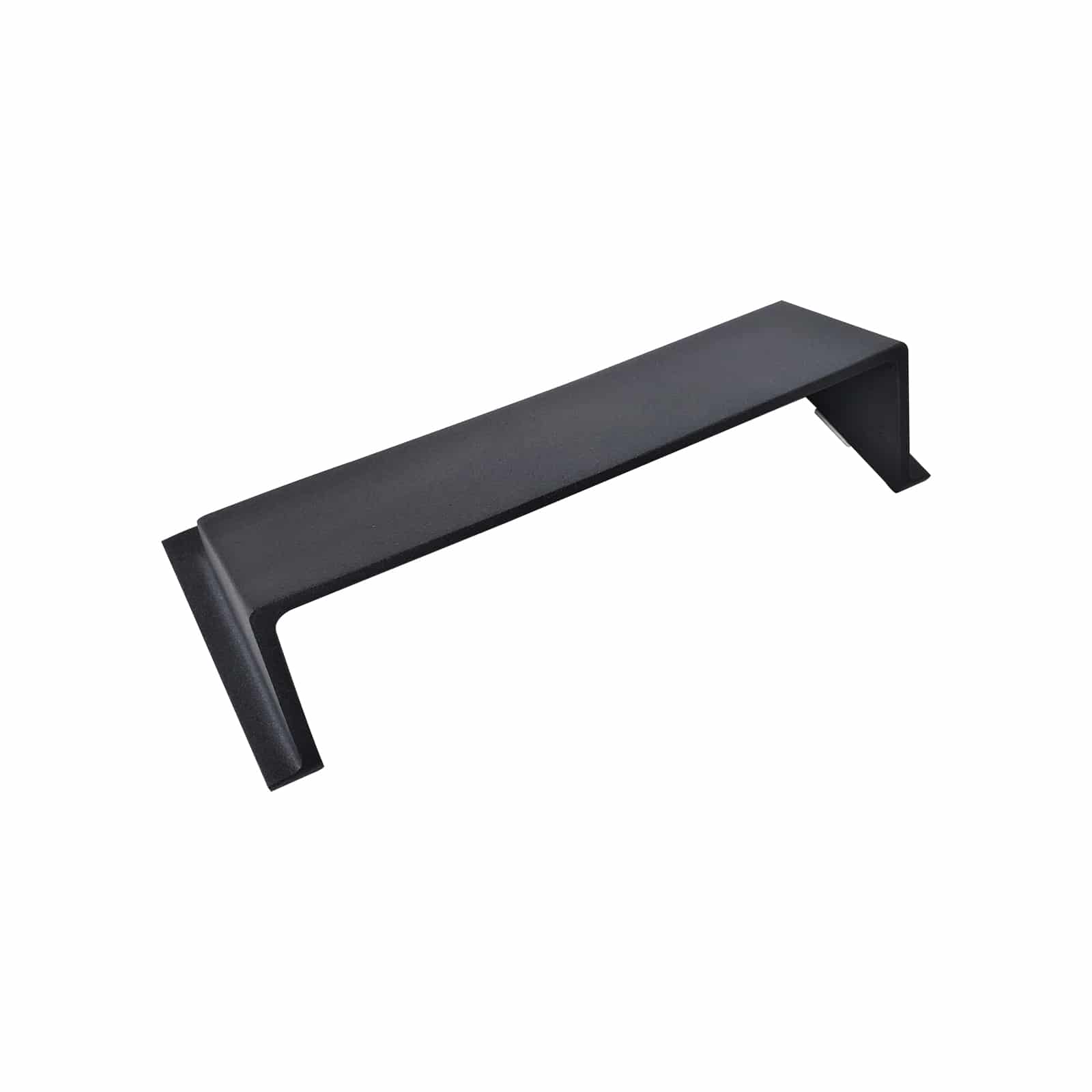 Metal Floor Vent Air Deflector 4"x10" - Heavy-Duty Cast Aluminum HVAC Diverter Cover - Fits multiple standard 2"x10", 3"x10", 4"x10", 6"x10" Vent openings – Modern  Design - Ideal for Use Under Furniture or Curtains, Black Finish.