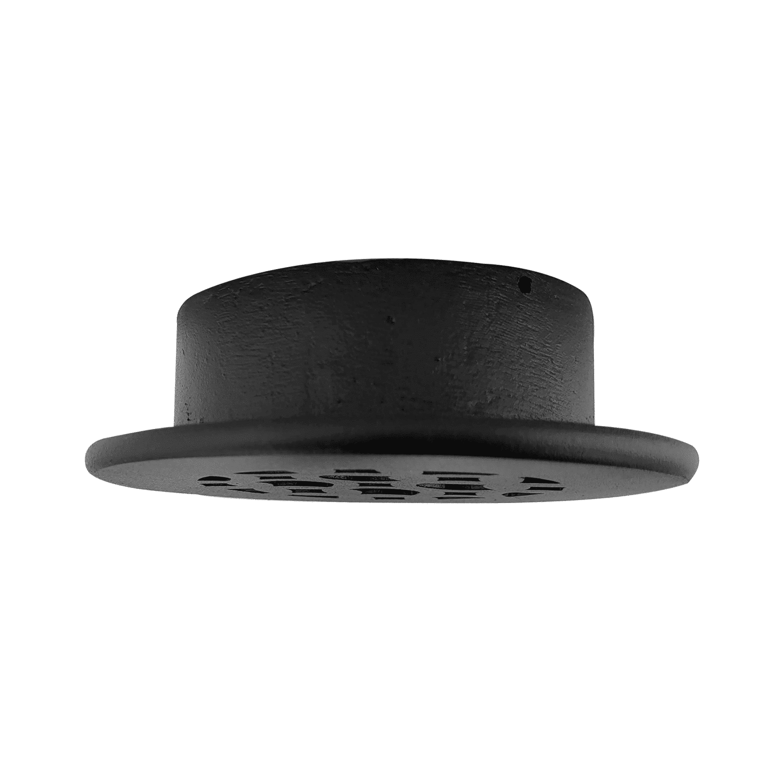 Round Air Vent Duct Grille 4" Top Faceplate Size 5.5″ HVAC Decorative Duct Cover Cast Aluminum Powder Coated Re-Paintable for Walls, Ceilings, And Floors Without Damper – Tudor Mushroom Design (VR 100)