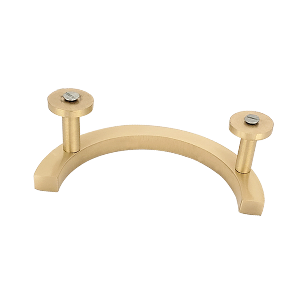 Cabinet Handle Pull Half Moon 3"