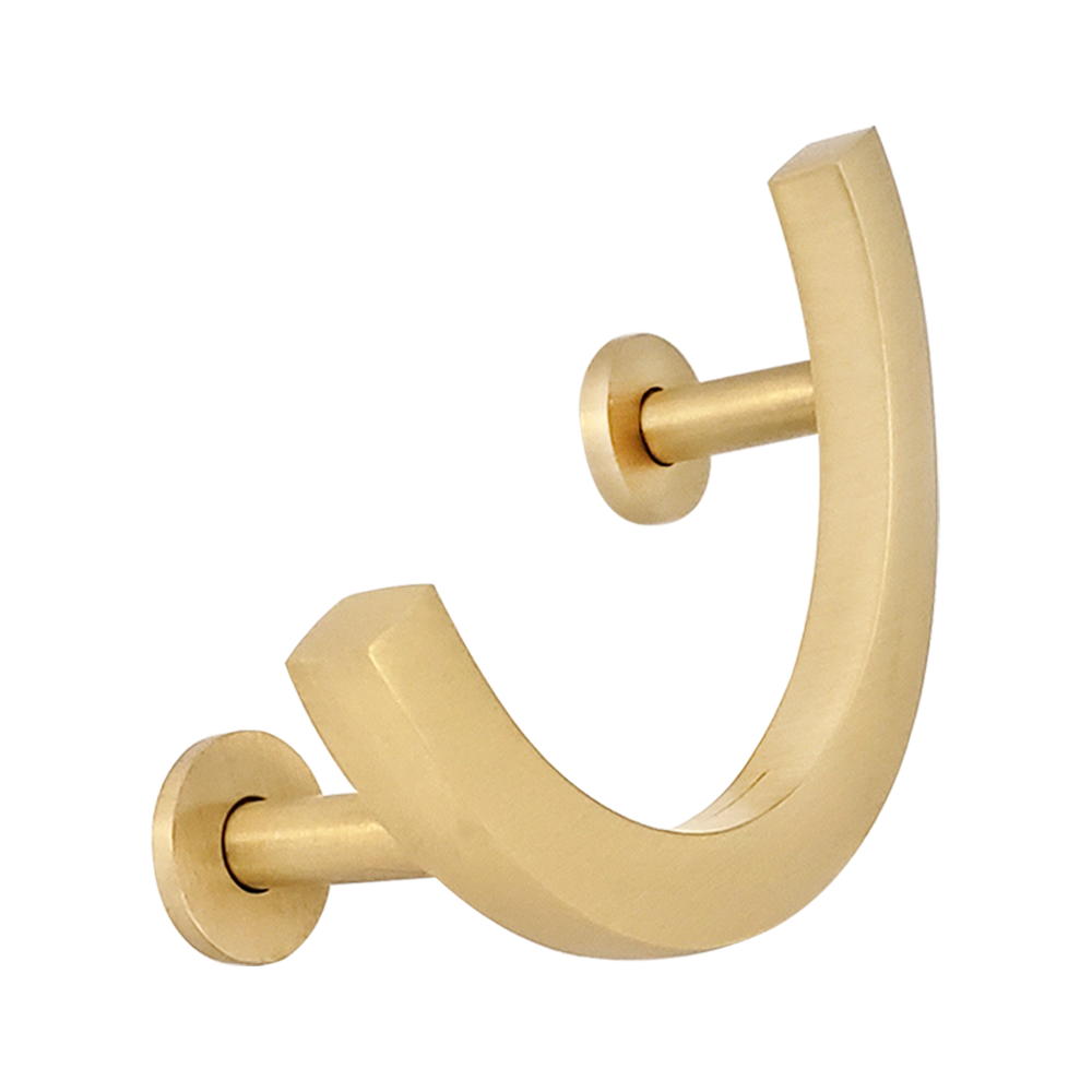Cabinet Handle Pull Half Moon 3"