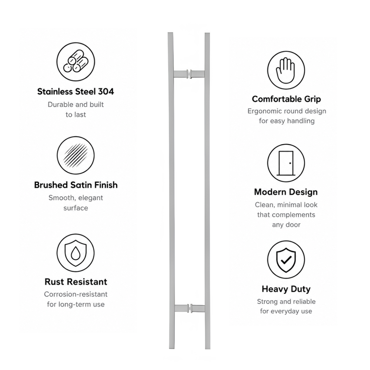 Door pull handle and it's features 