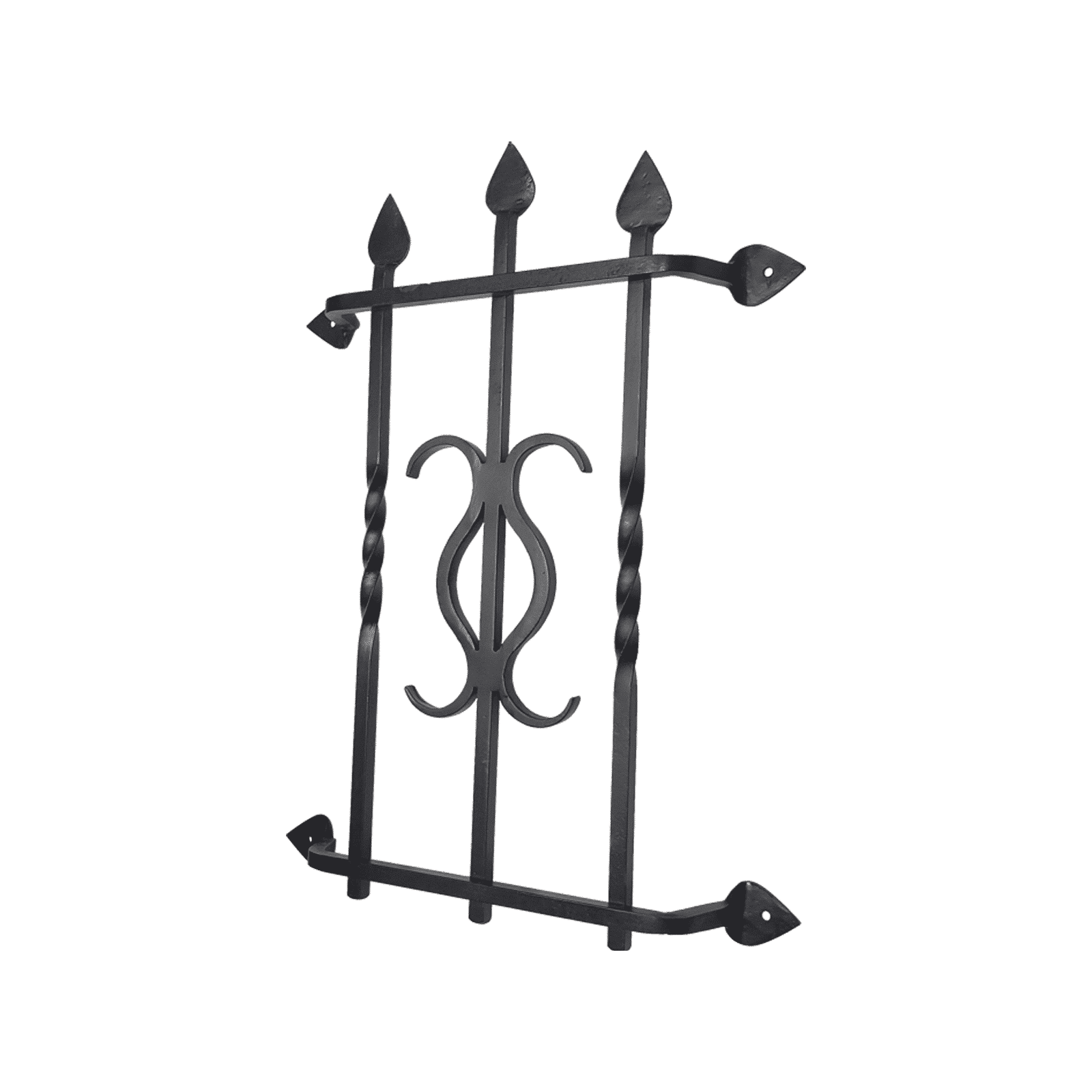 Grille de porte Speakeasy en fer forgé 103