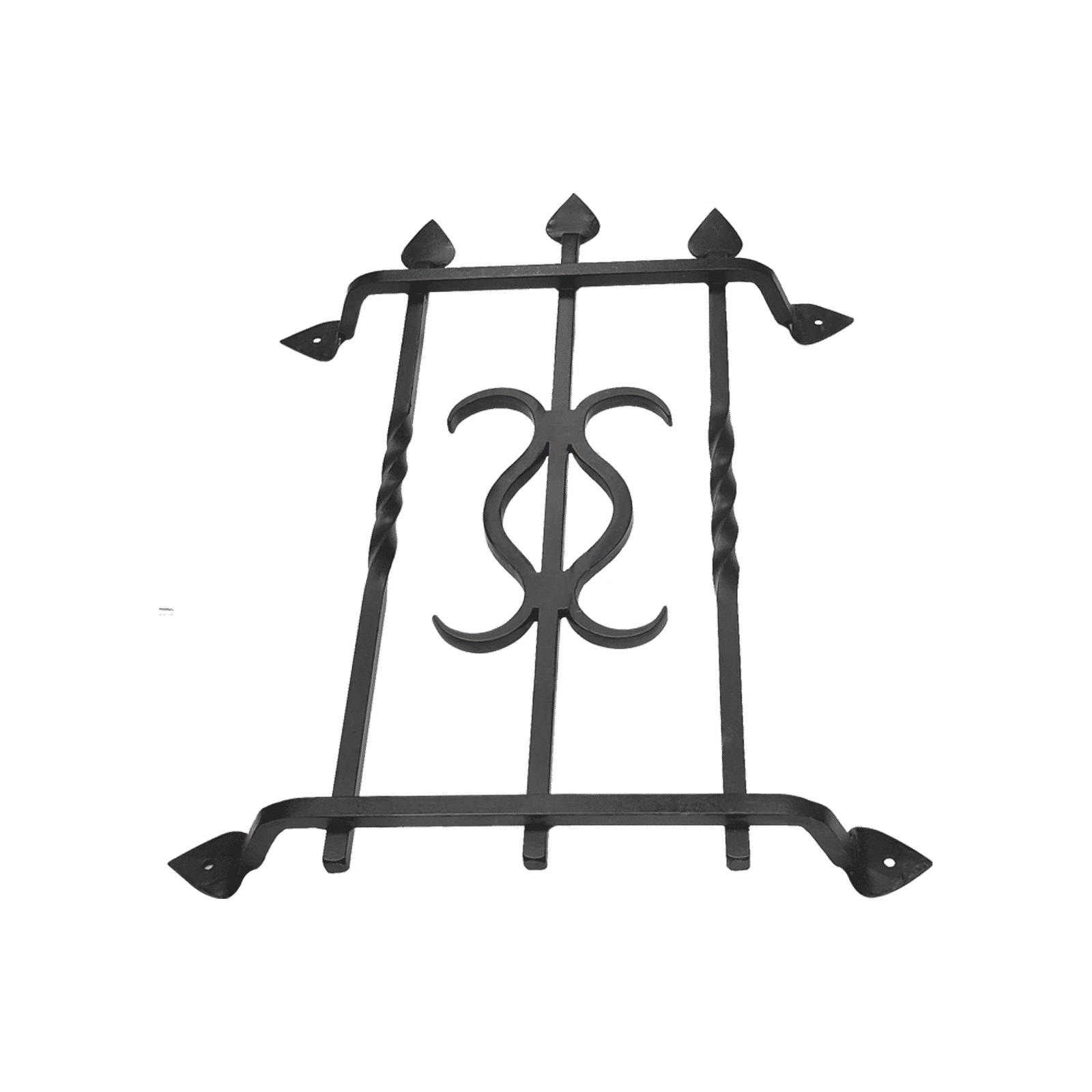 Grille de porte Speakeasy en fer forgé 103