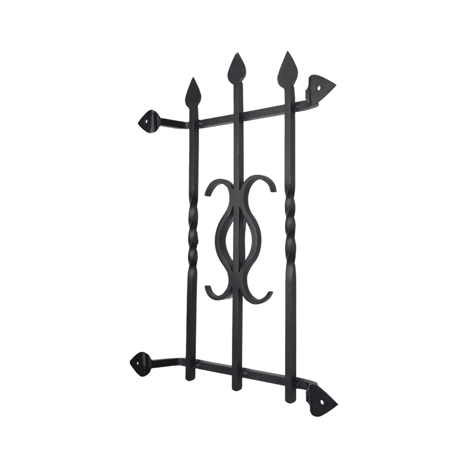 Grille de porte Speakeasy en fer forgé 103