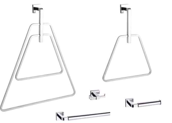 Suite Taymor et anneau porte-serviettes simple