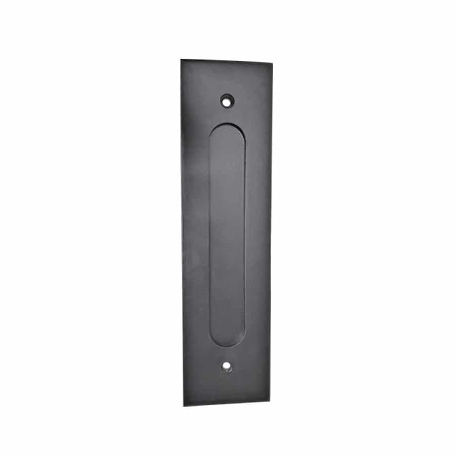 Poignée de porte de grange coulissante et affleurante - Carrée