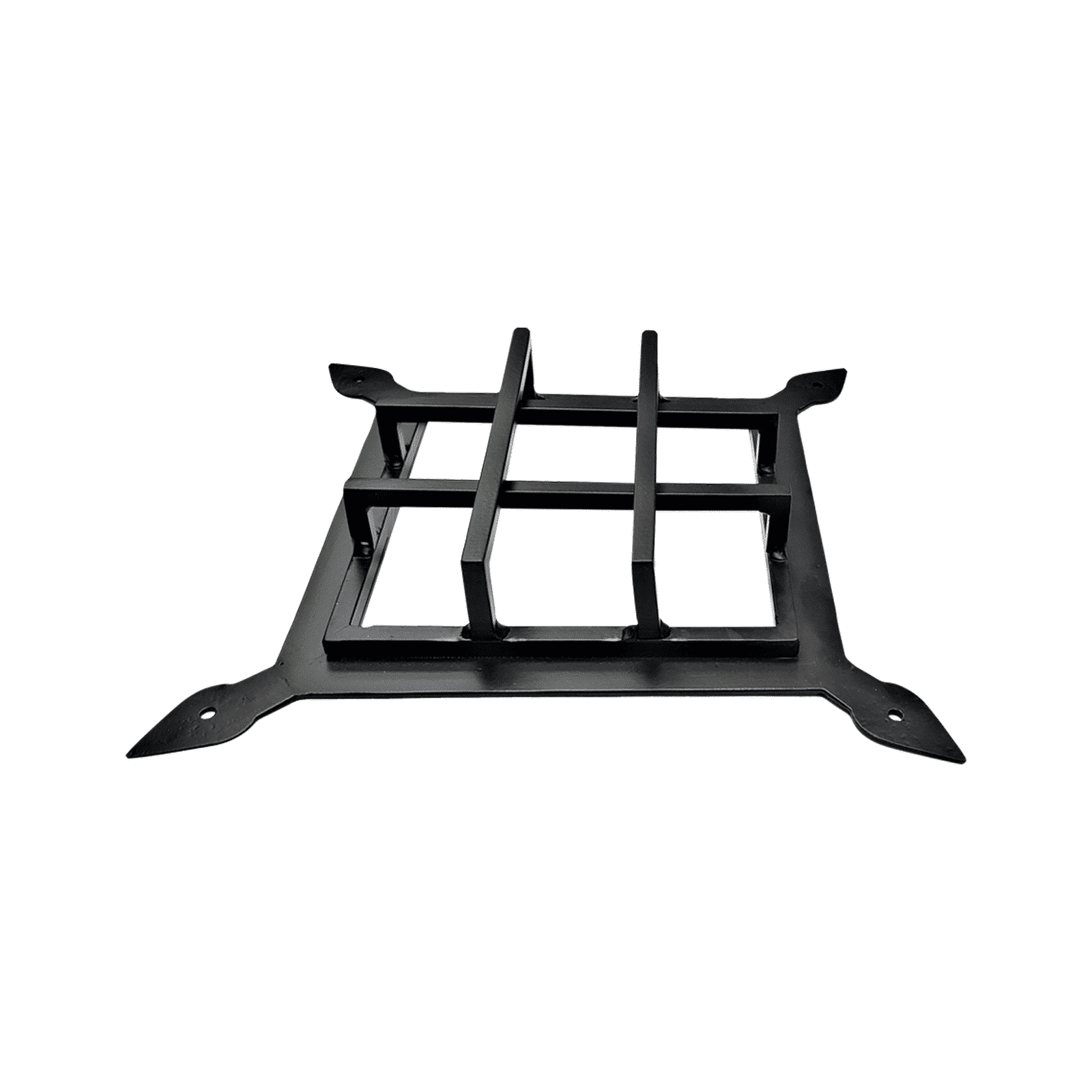 Speakeasy Grille Hand Forged,  Iron, Size: 10.5"x10.5" Nine Square Design 109