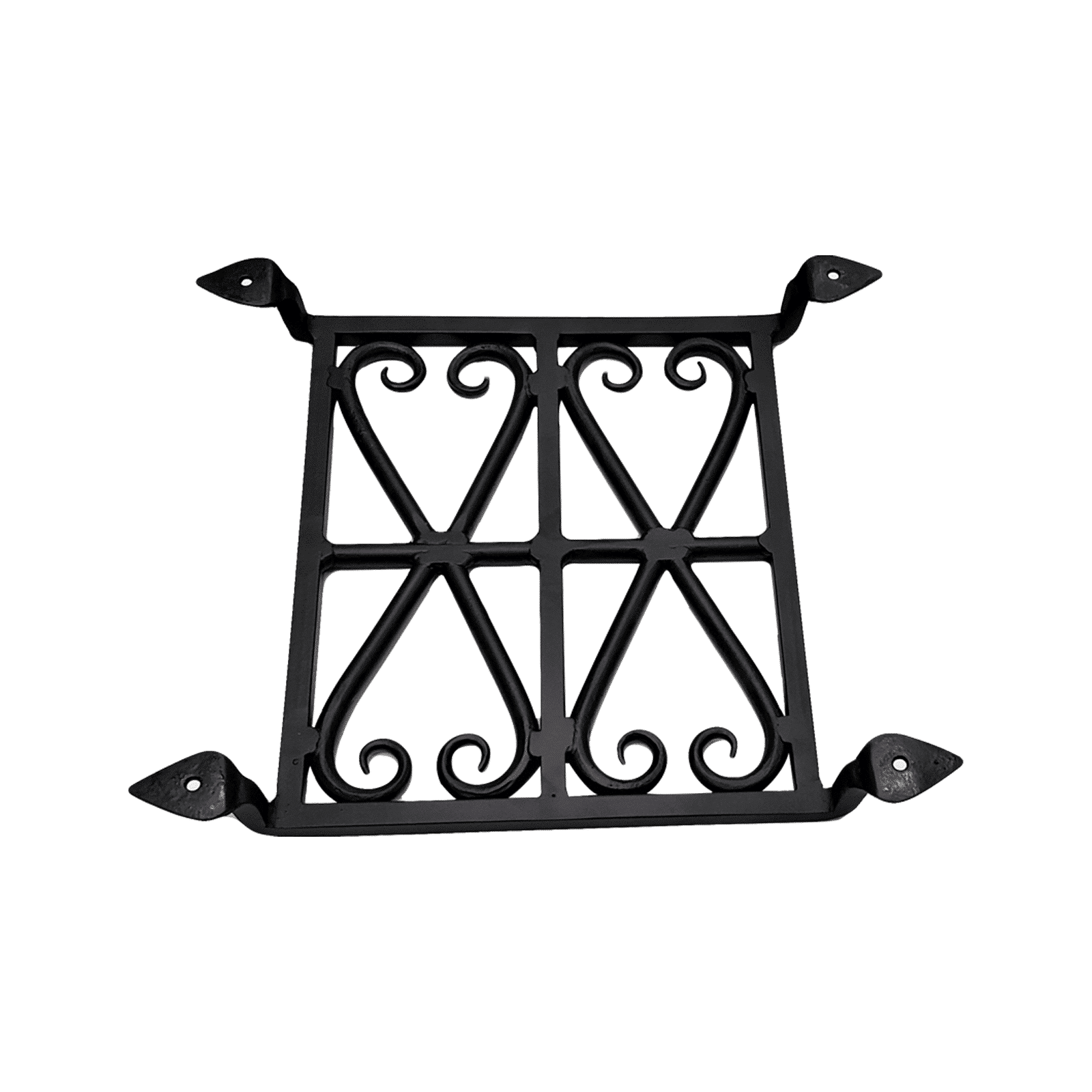 Speakeasy Grille Hand forged, Iron, Size 12"x10.5" Victorian Design 110