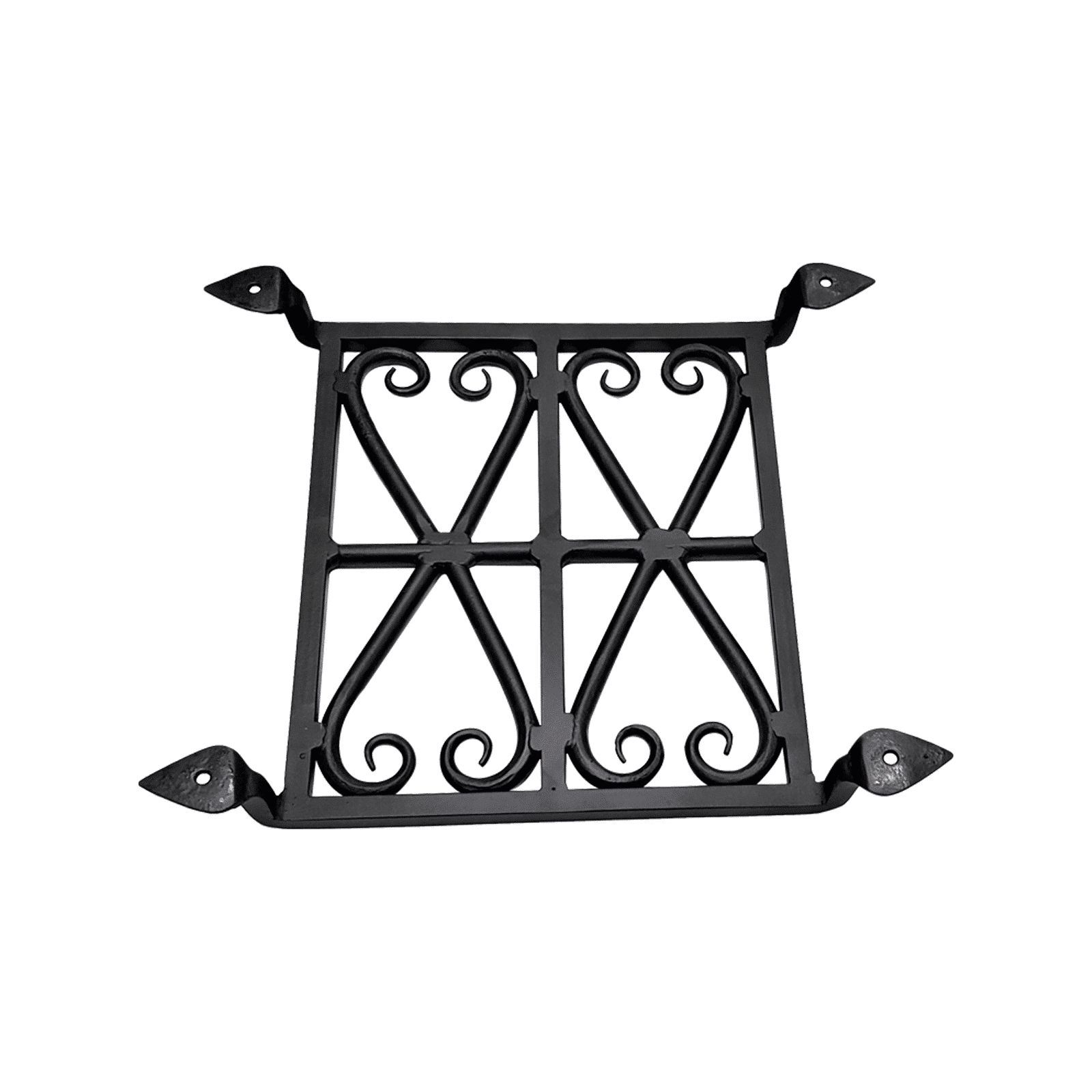 Speakeasy Grille Hand forged, Iron, Size 12"x10.5" Victorian Design 110