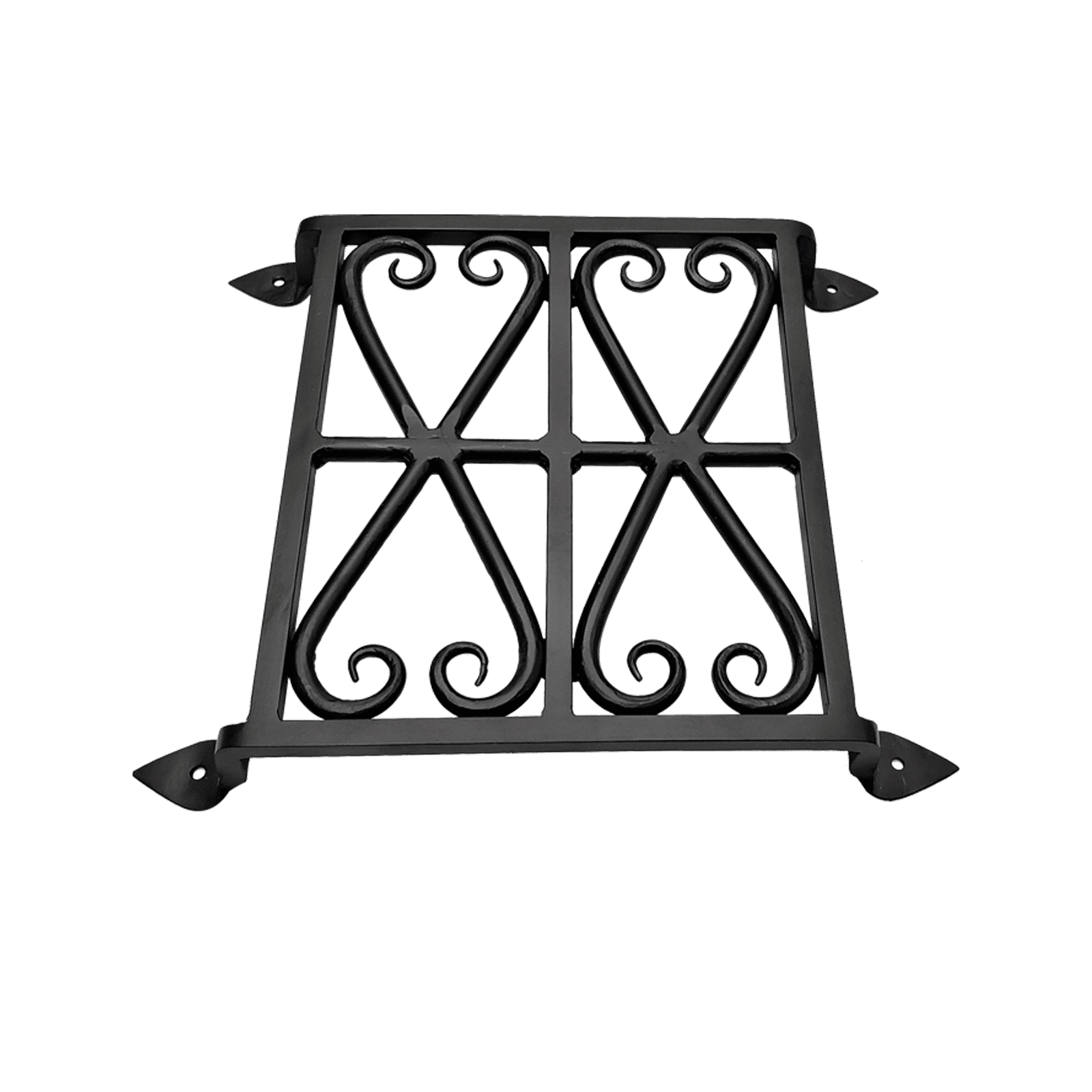 Speakeasy Grille Hand forged, Iron, Size 12"x10.5" Victorian Design 110