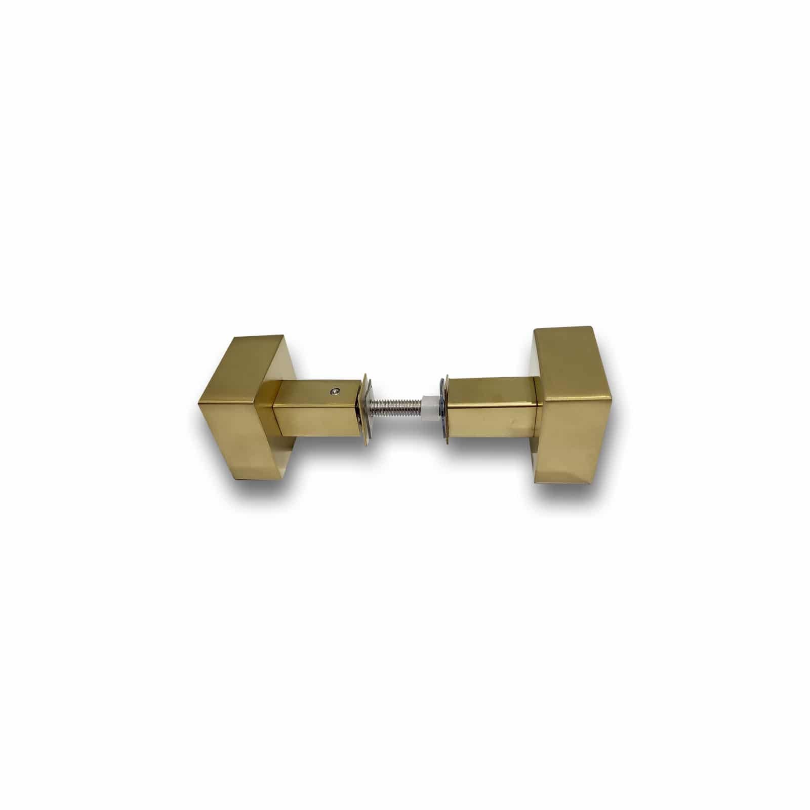 Door Knob Square 2” Stainless Steel, 304 Grade Wooden and Fiberglass Doors