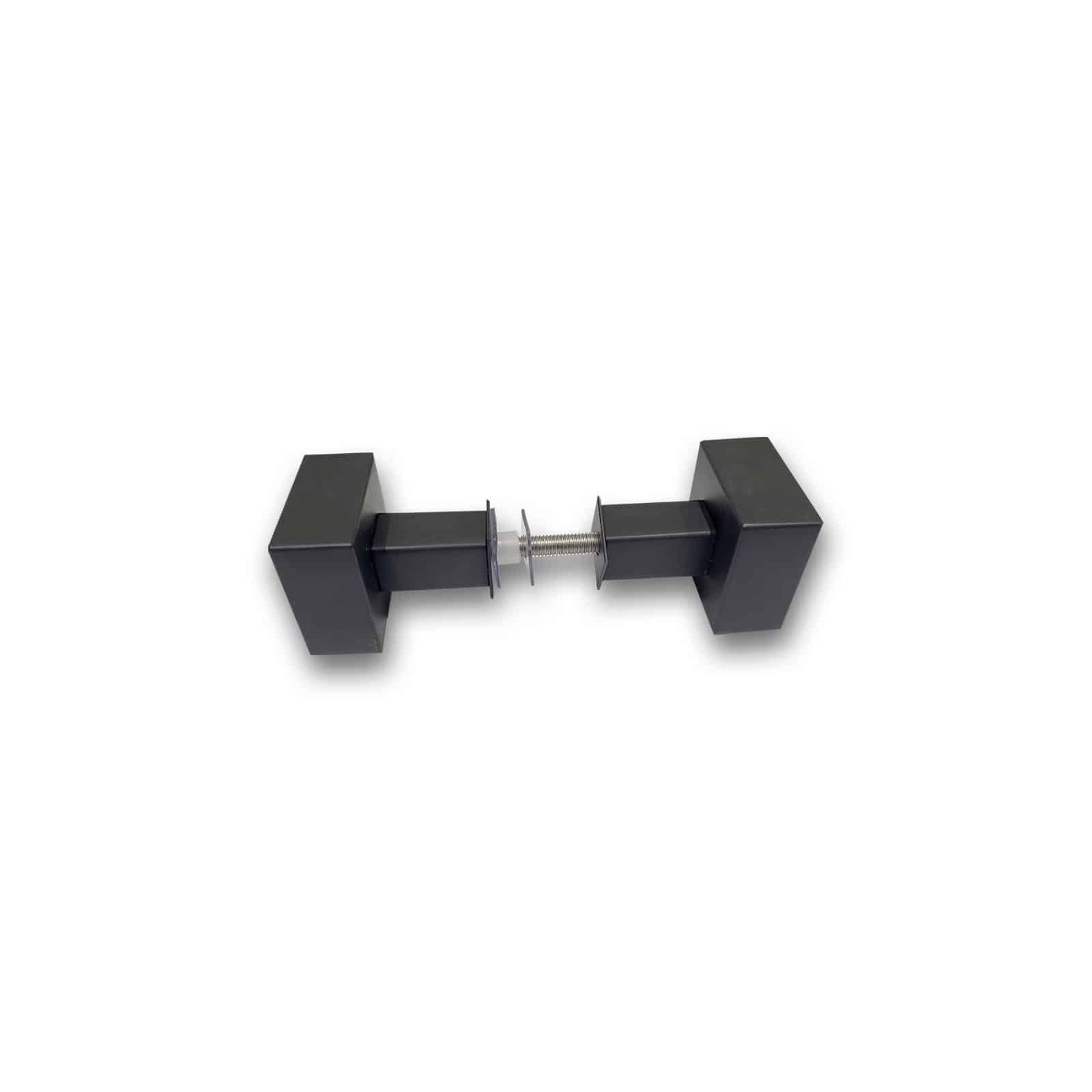Door Knob Square 2” Stainless Steel, 304 Grade – Shower / Glass Door