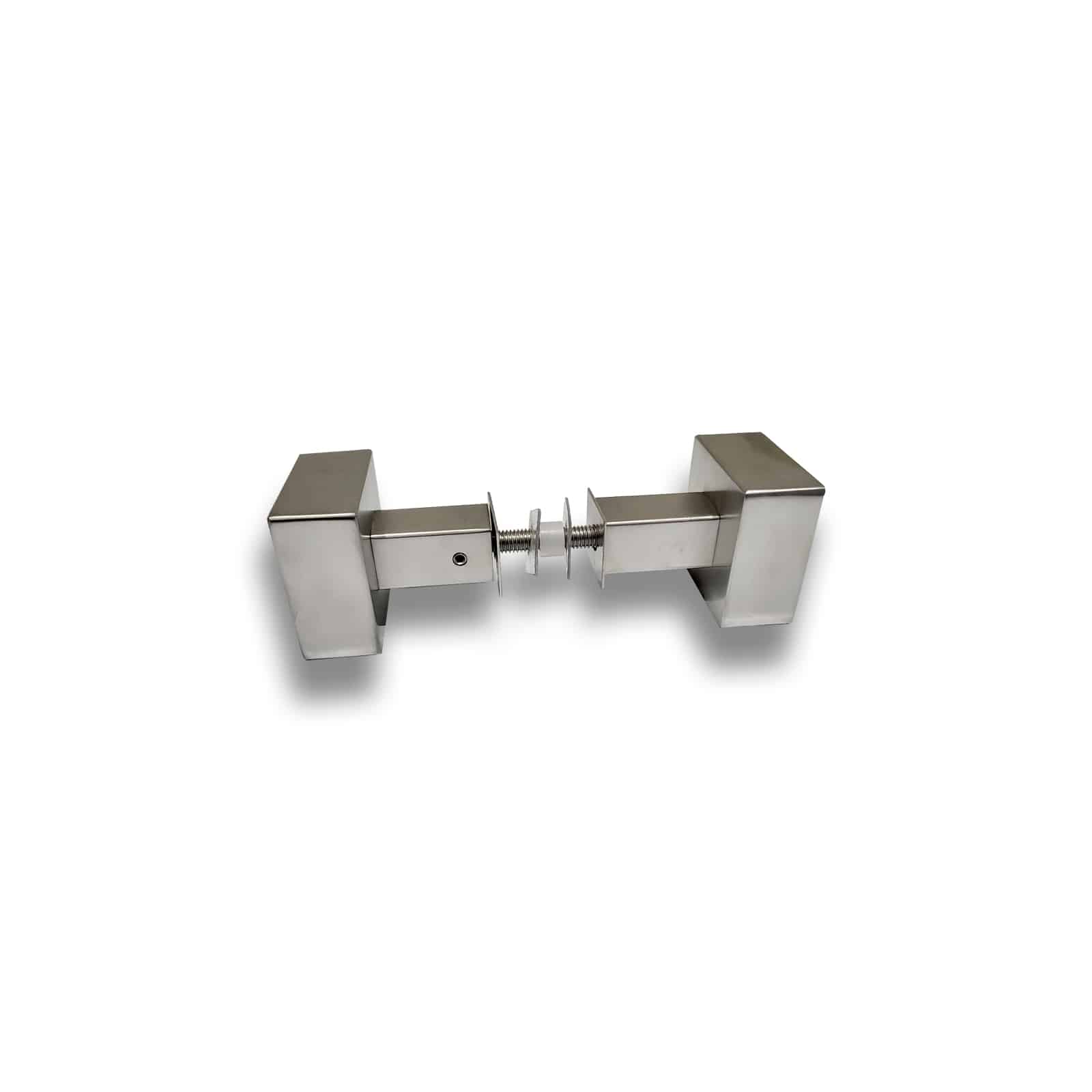 Door Knob Square 2” Stainless Steel, 304 Grade – Shower / Glass Door
