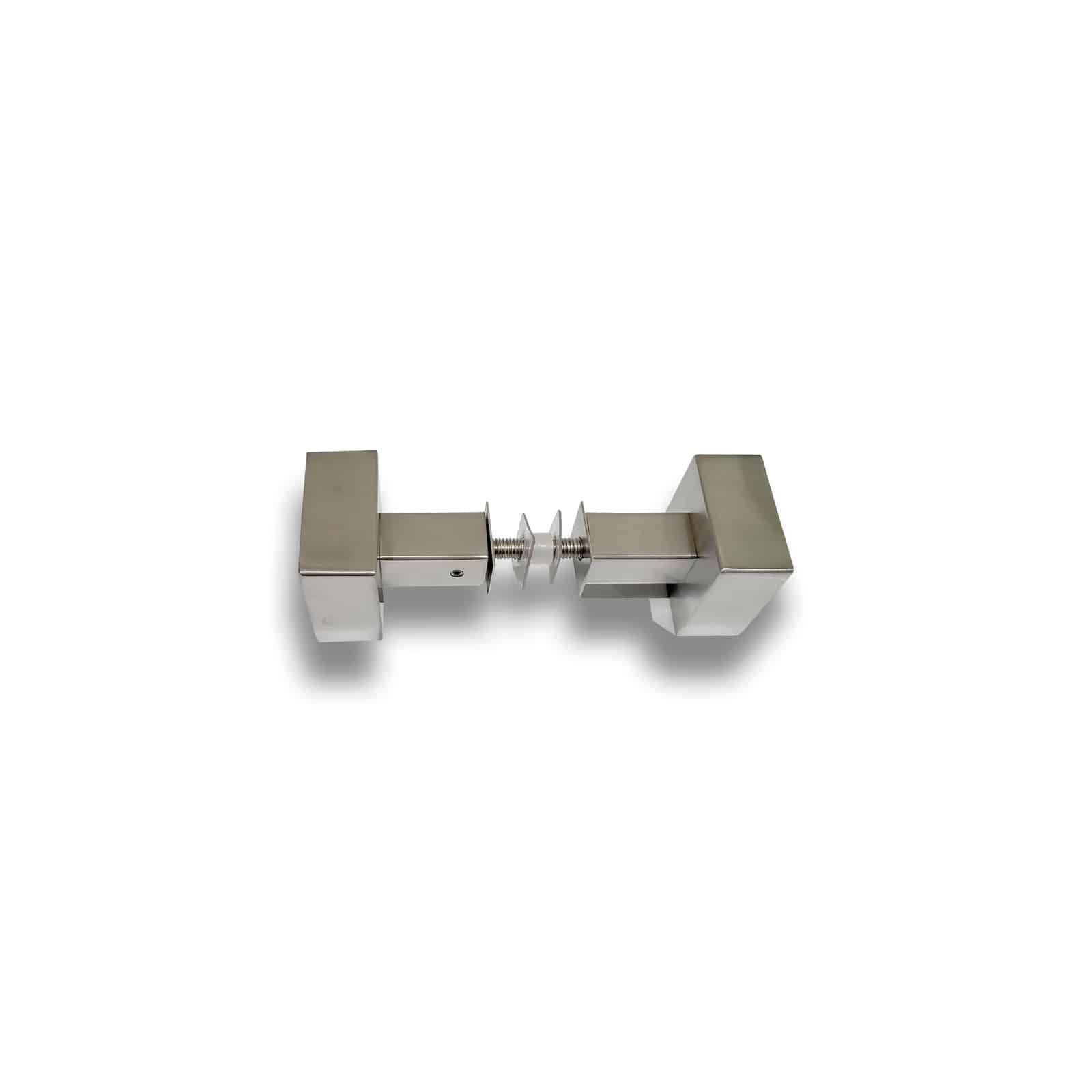 Door Knob Square 2” Stainless Steel, 304 Grade – Shower / Glass Door