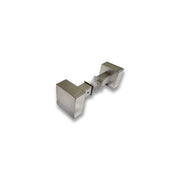 Door Knob Square 2” Stainless Steel, 304 Grade – Shower / Glass Door