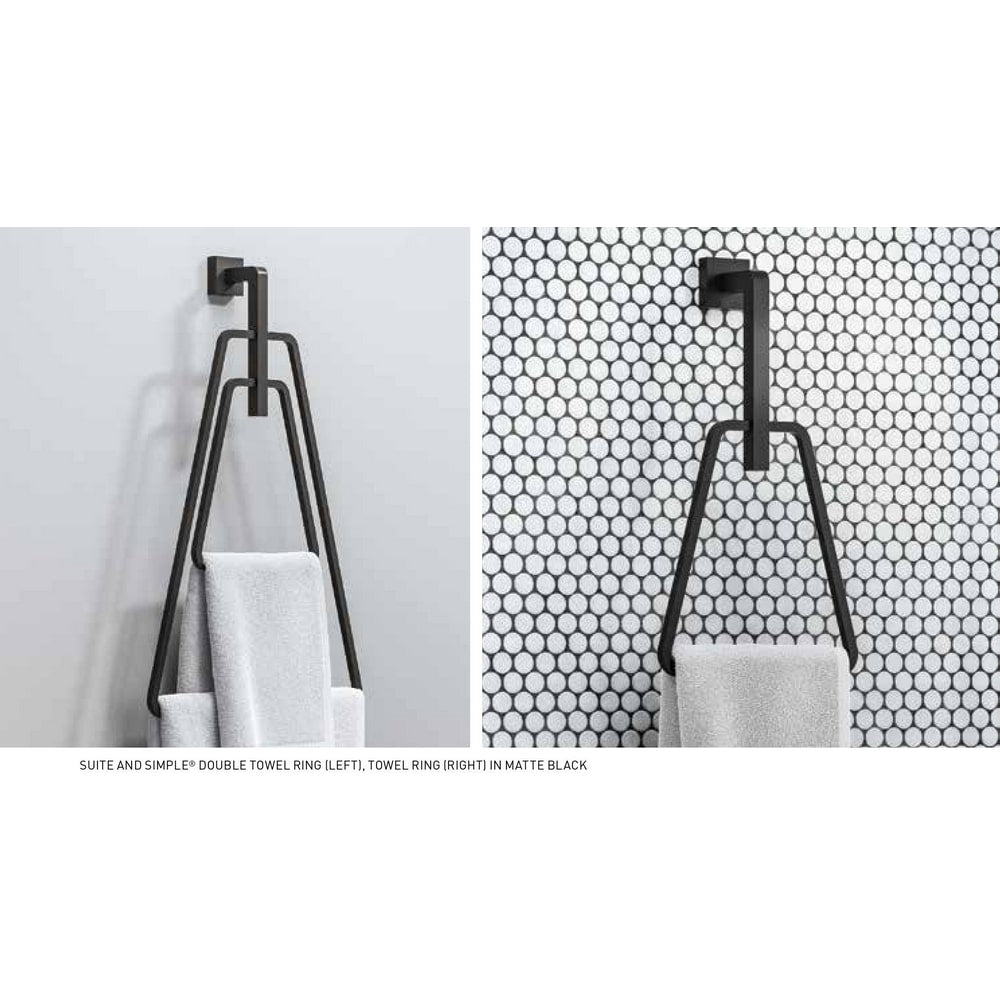 Taymor Suite And Simple Double Towel Ring