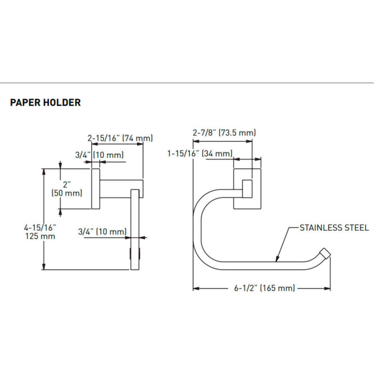 taymor arctic fox paper holder