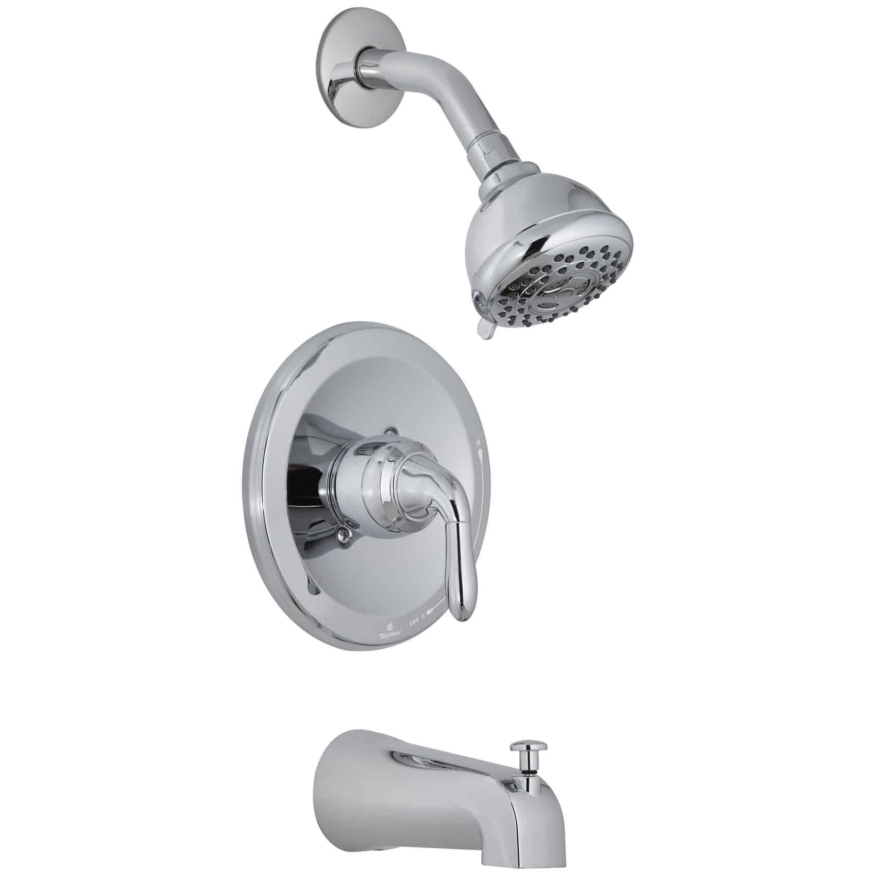 Taymor Caledonia Tub & Shower Faucet Polished Chrome