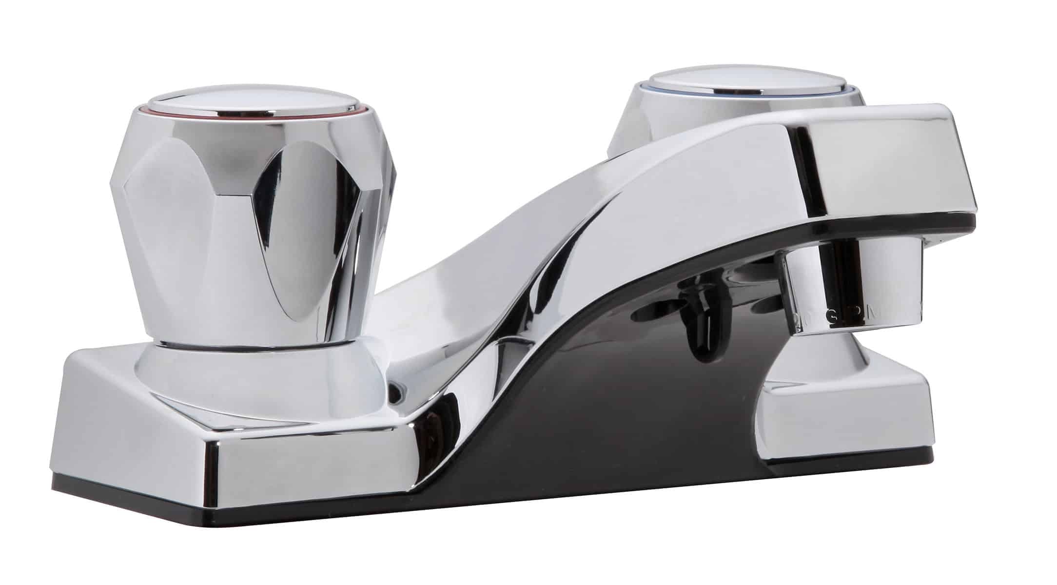 Taymor Fundamentals Bathroom  Lavatory Faucet 4" Two Handles Polished Chrome
