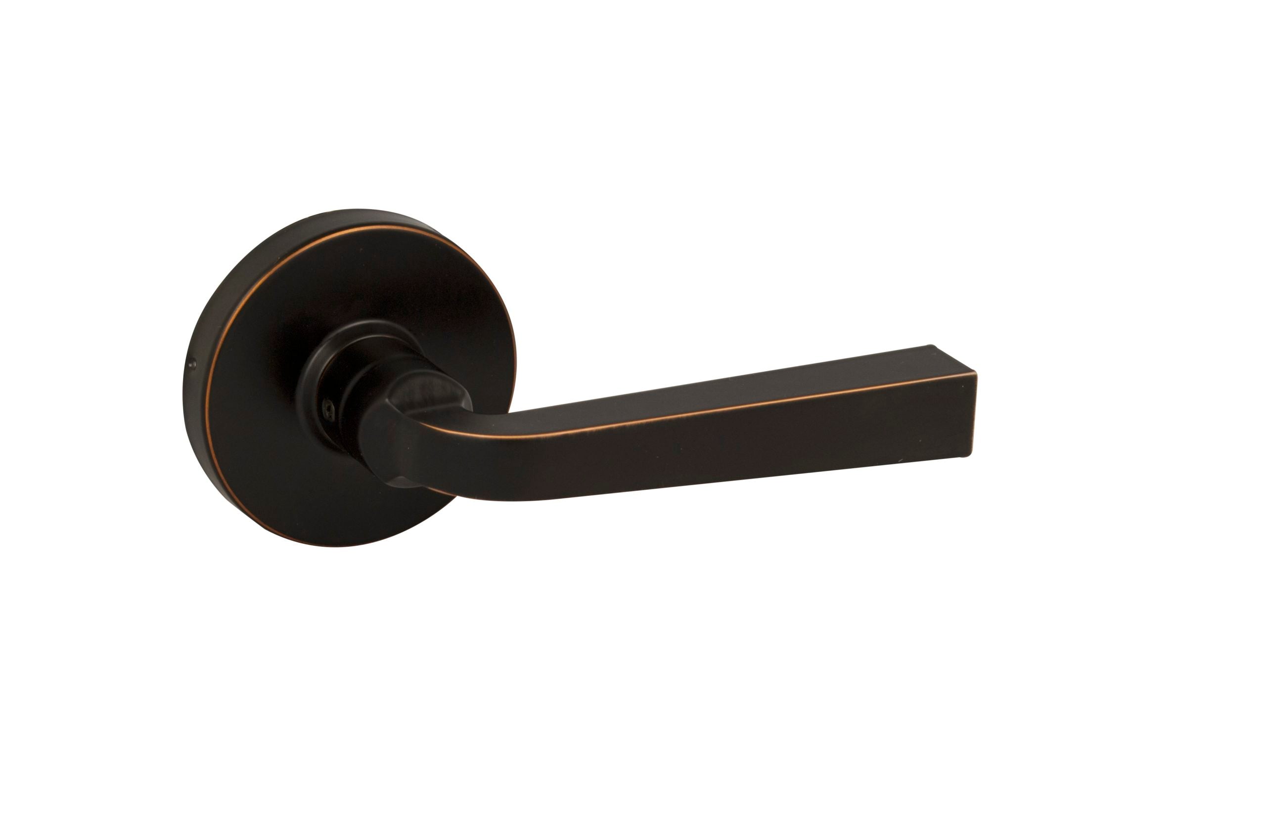 Taymor Wells Round Rosette interior door lever, Modern style