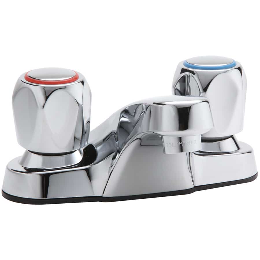Taymor Sunglow 4" Two Metal Handles Lavatory Faucet Polished Chrome